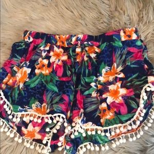 Flowered shorts